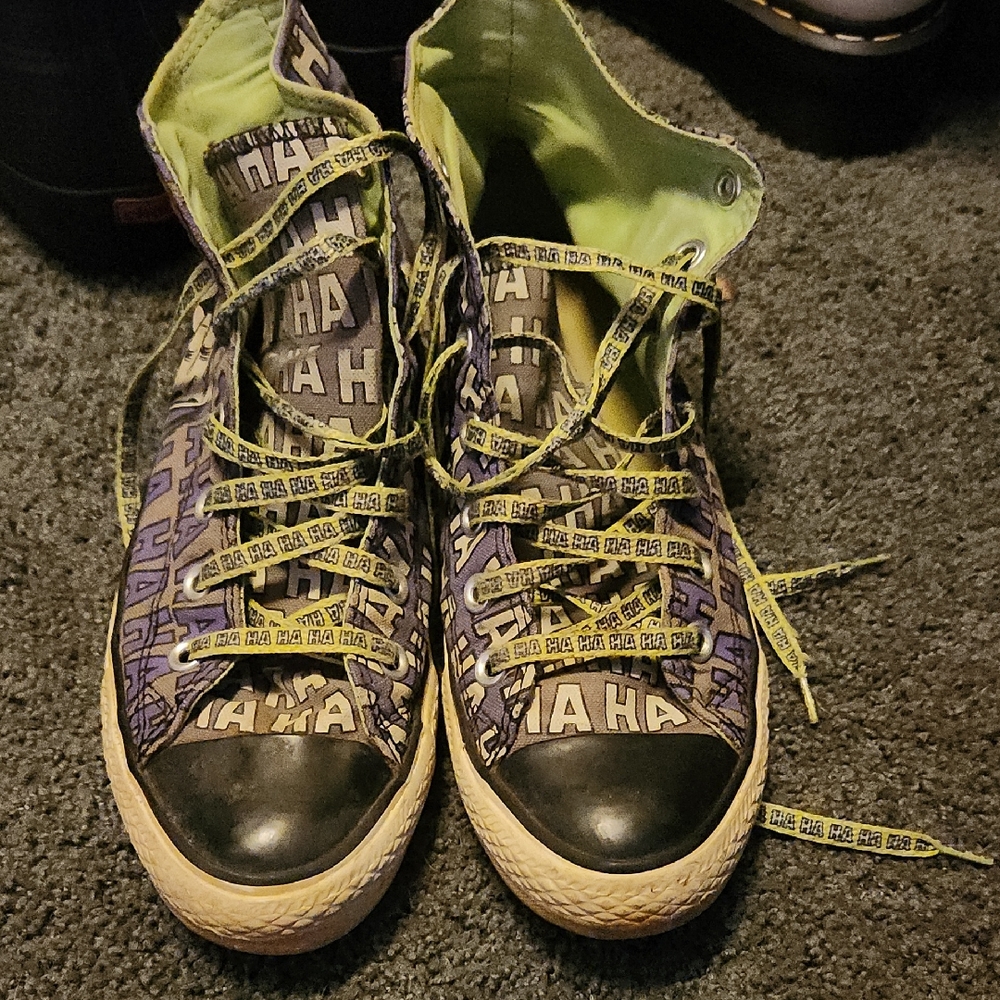 Converse Batman And Joker Sneakers